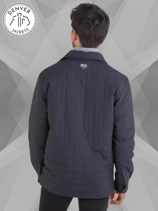 Navy Storm Creek Shirt Jacket