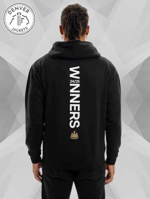 Newcastle United Carabao Cup 2025 Winners Black Hoodie