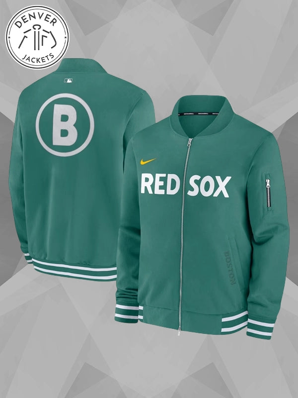 Nike Boston Red Sox City Connect Bomber Jacket