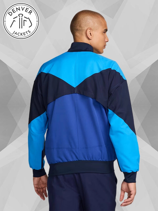 Nike Chelsea F C Blue Anthem Jacket