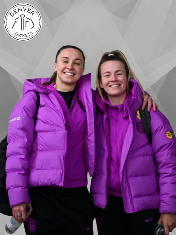 Nike England Lionesses Puffer Jacket Purple