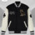 OVO Black White Collegiate Varsity Jacket