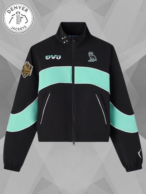 OVO x Wnba New York Liberty Track Jacket Black
