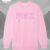 PINK x LoveShackFancy Crew Sweatshirt Pink