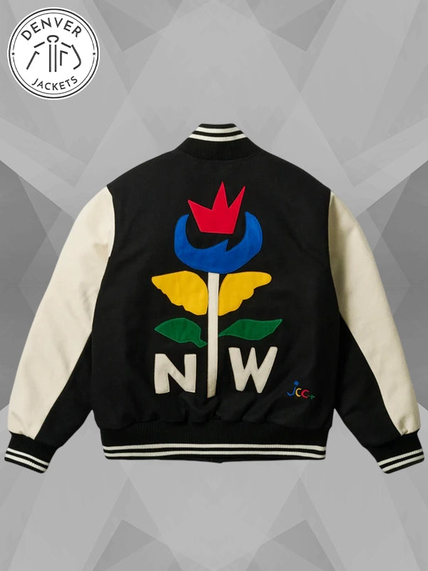 Palace JCC Varsity Jacket Black