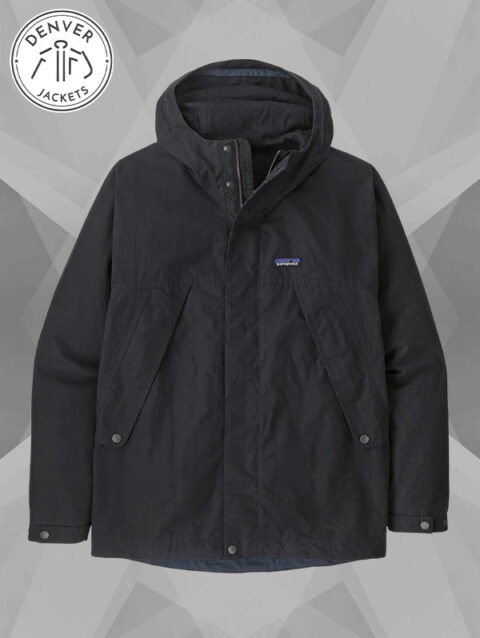 Patagonia Waxed Cotton Jacket Blue