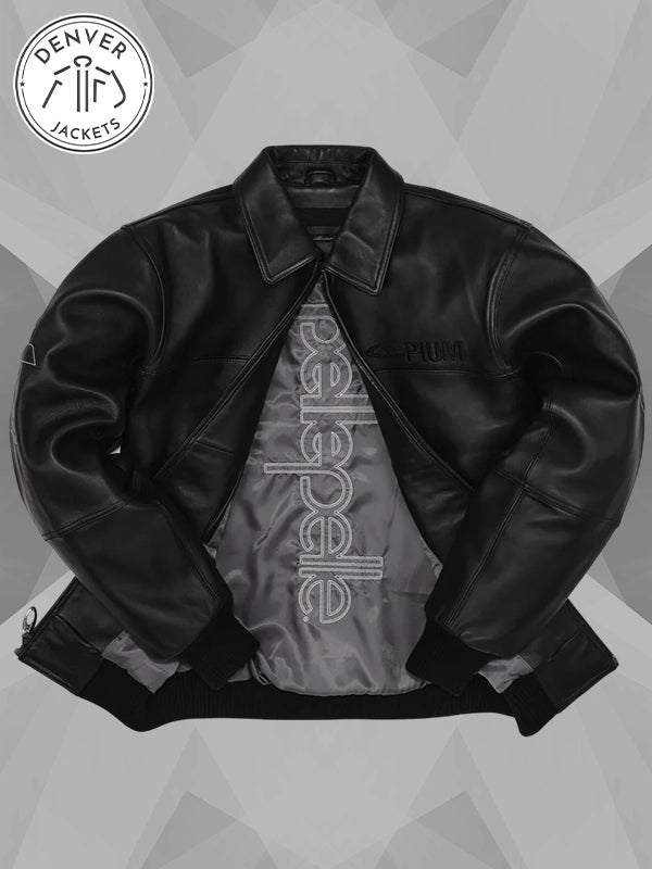 Pelle Pelle x Opium Classic 00 Bomber Jacket Black