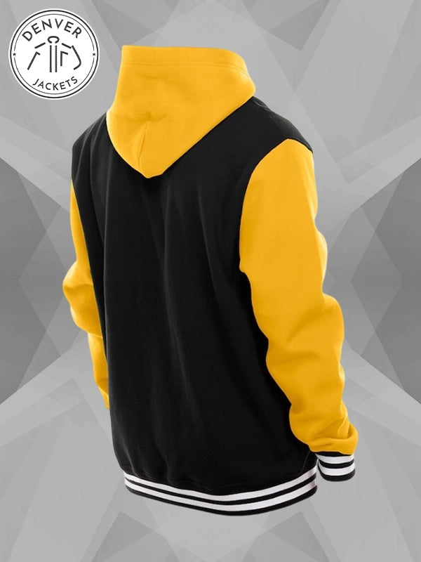Pittsburgh Steelers New Era Black Full Snap Fleece Hoodie Jacket