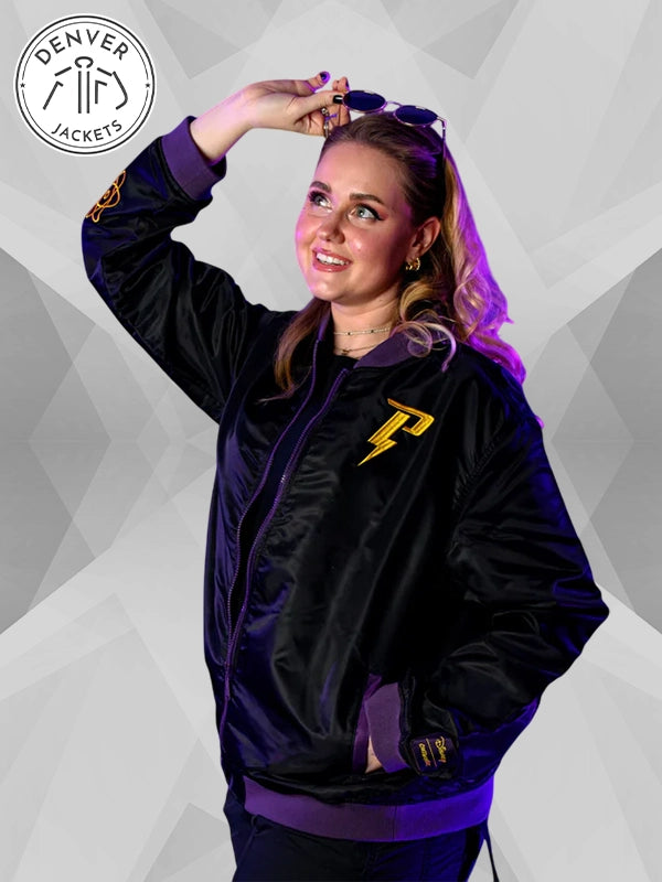 Powerline Bomber Jacket Black