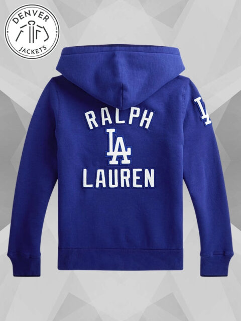 Ralph Lauren LA Dodgers Hoodie Blue