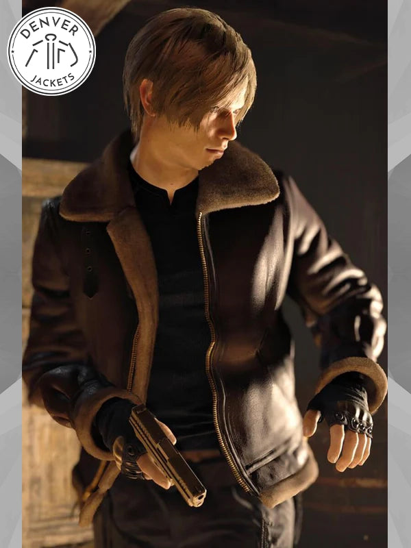 Re4 Leon Kennedy Bomber Jacket