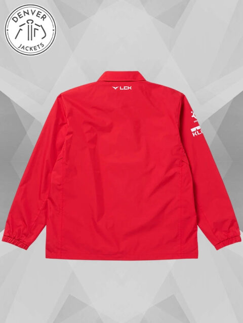 Red T1 Uniform Jacket 2025