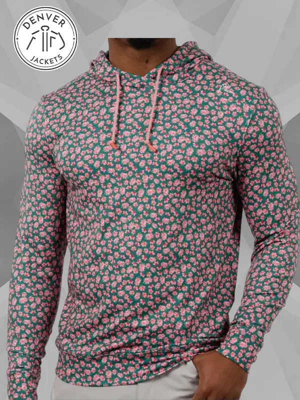 Rhoback Azalea Floral Hoodie