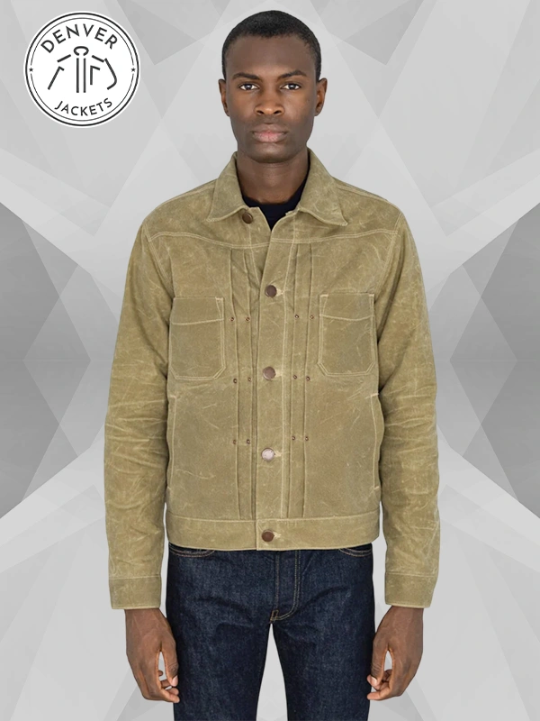 Riders Jacket Freenote Cloth Olive