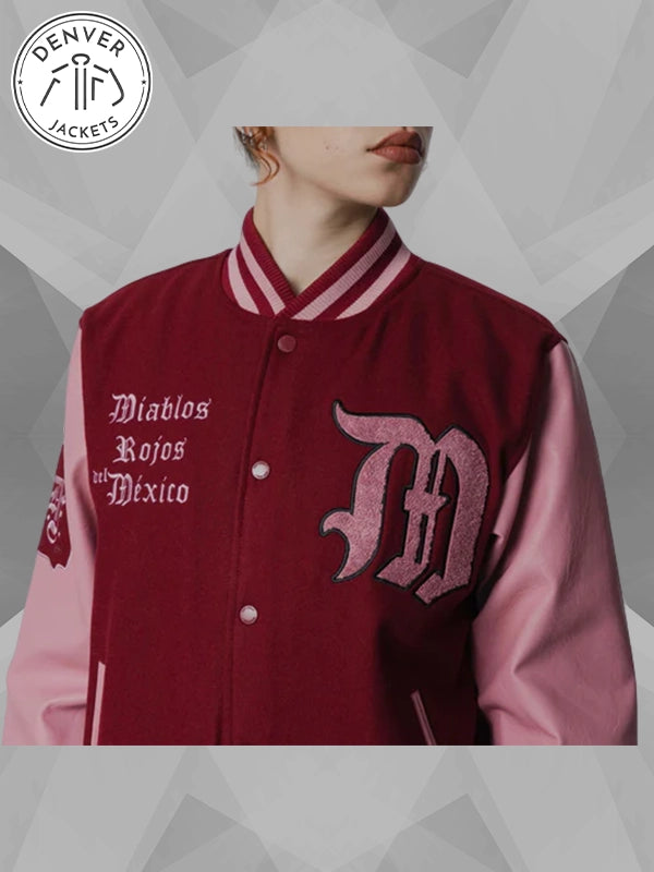 Rodrigo Roji x Diablos Rojos x New Era Varsity Jacket