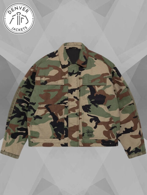 Stussy Camo Utility Work Jacket