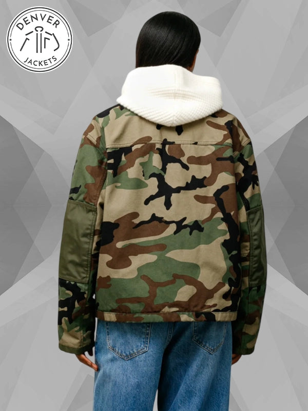 Stussy Camo Work Jacket Womens