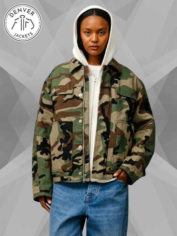 Stussy Camo Workwear Jacket Sale