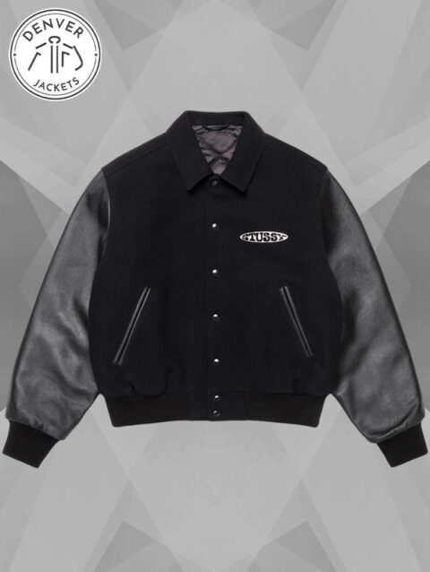 Stussy Globe Varsity Jacket
