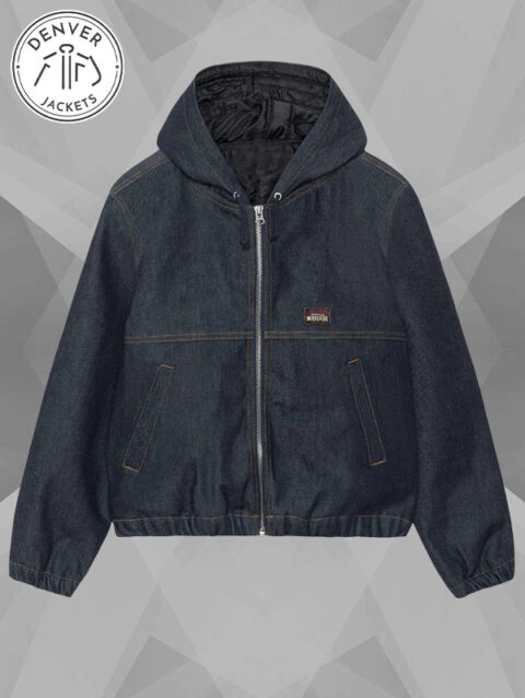 Stussy Insulated Work Jacket Raw Denim
