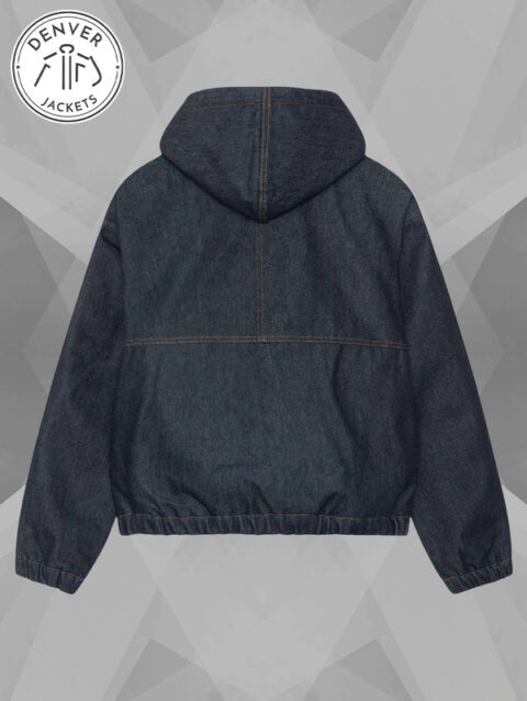 Stussy Men s Insulated Work Jacket Denim Raw Indigo