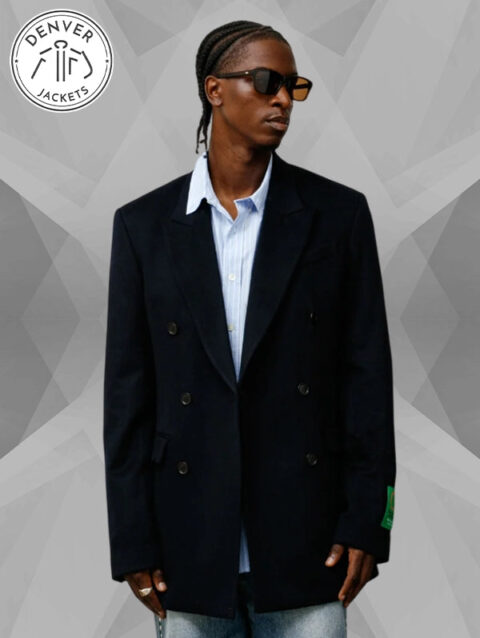 Stussy Wales Bonner Blazer Navy Blue