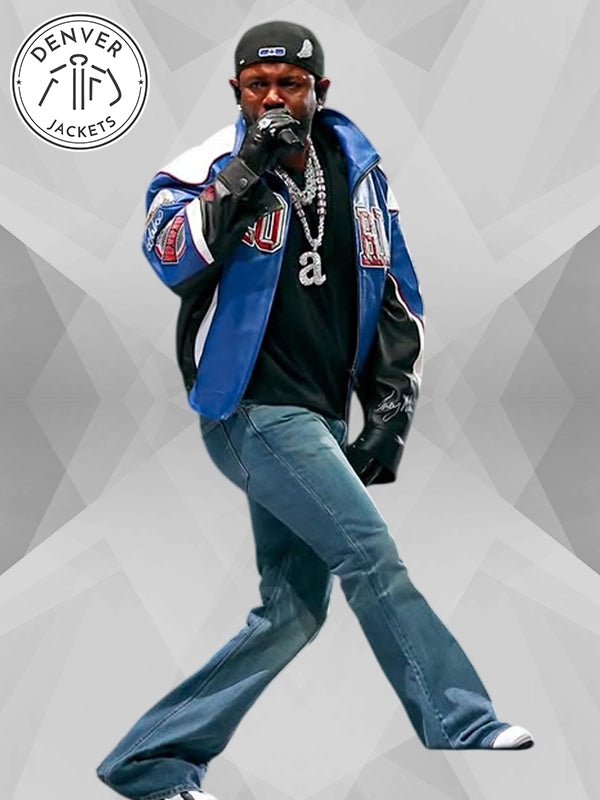 Super Bowl LIX Haftime Show Kendrick Lamar Gloria Leather Jacket