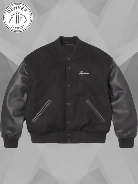 Supreme SS26 Cross Varsity Jacket
