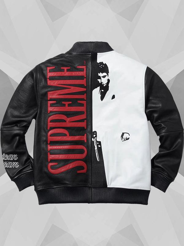 Supreme Scarface Leather Jacket