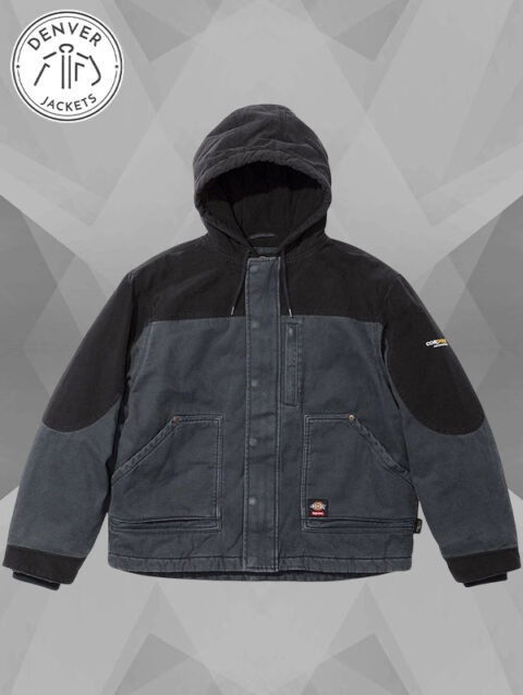 Supreme Dickies Cordura Hooded Work Jacket Black