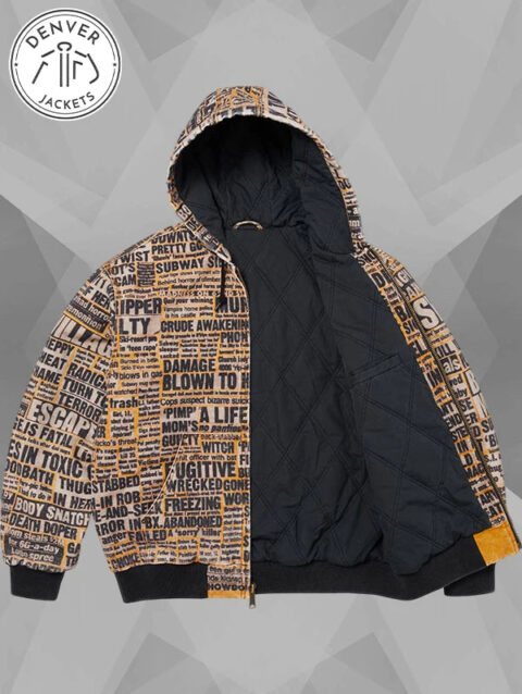 Supreme Hooded Work Jacket Dash Snow