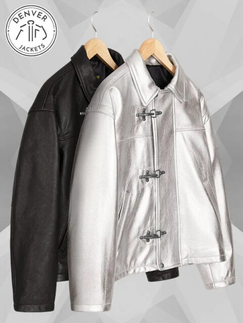 Supreme Schott Leather Clip Jacket