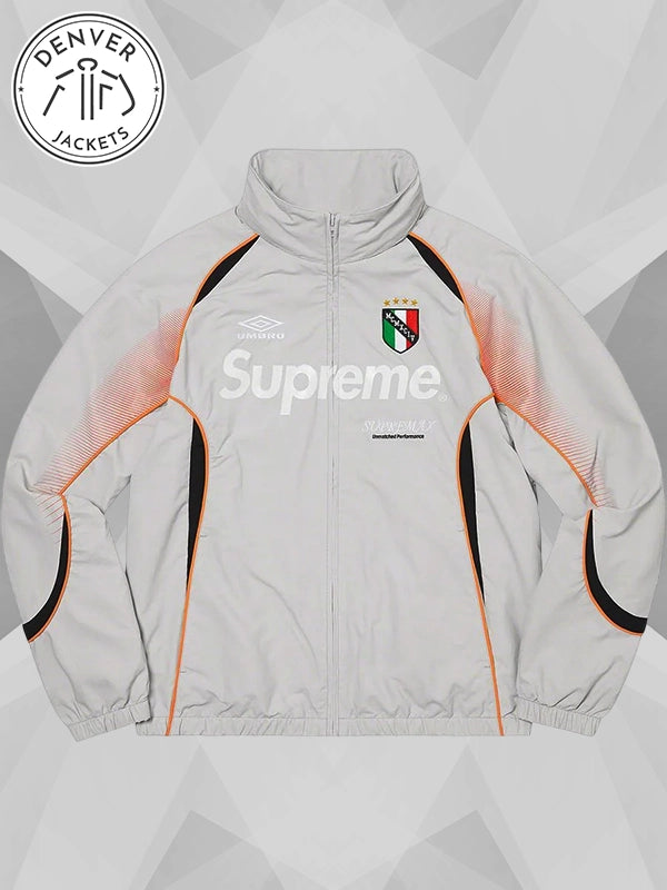 Supreme Umbro Grey Track Jacket