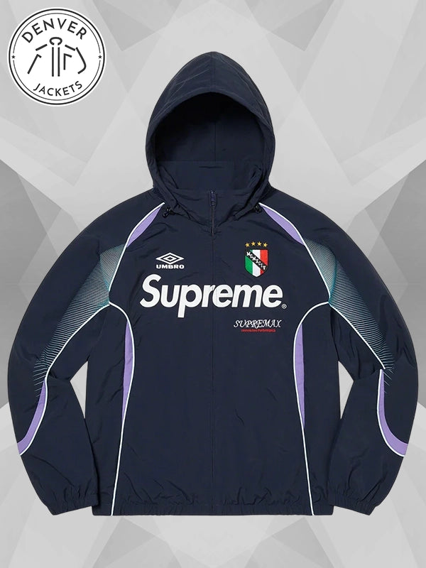 Supreme Umbro Track Jacket Navy