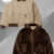 Supreme x Dickies Reversible Quilted Faux Fur Work Jacket