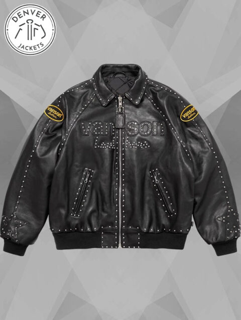 Supreme x Vanson Leathers B B Simon Jacket Black