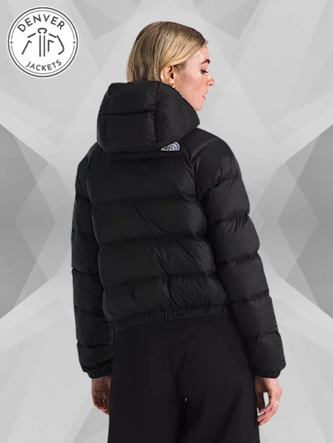 TNF Womens Hydrenalite Down Jacket Hoodie In Black