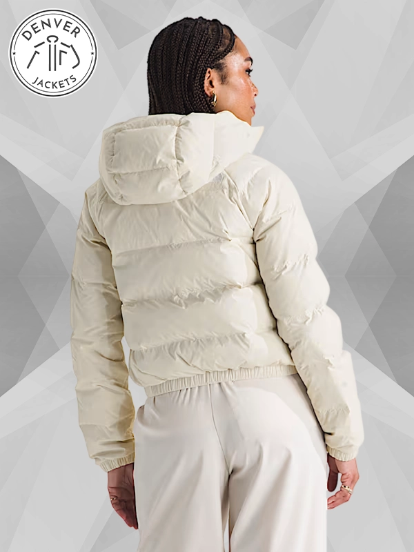 The North Face Womens Hydrenalite Down White Hoodie Jacket