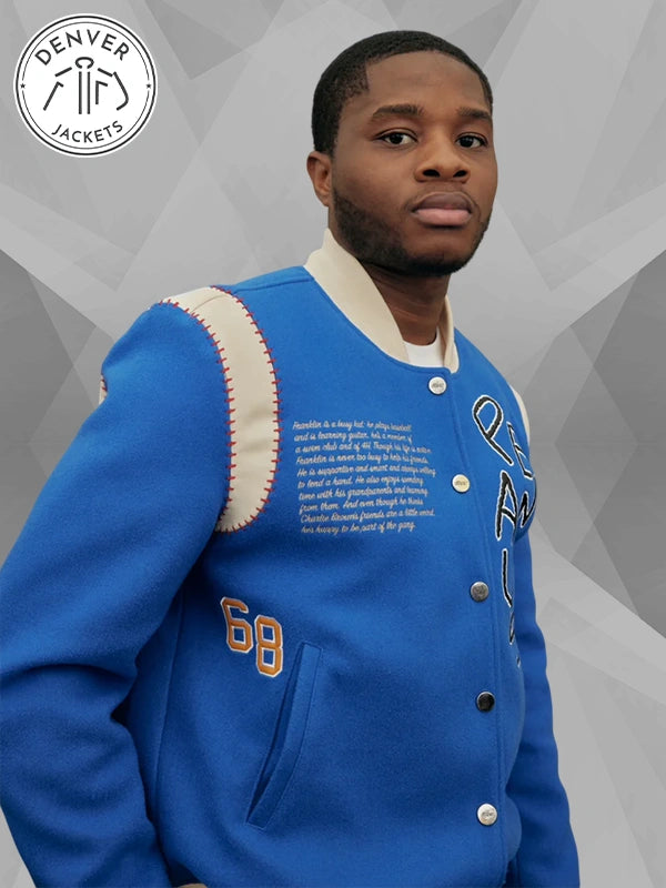 Tier Franklin Armstrong Varsity Bomber Jacket