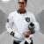 Tom Brady White Raiders Jacket