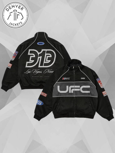UFC 313 Asphalt Jacket Black