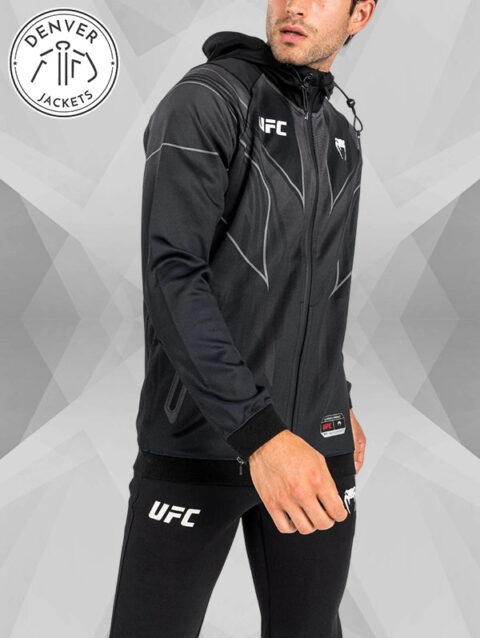 UFC Venum Authentic Fight Night 2 0 Kit by Venum Men s Walkout Hoodie Black