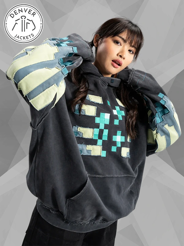 Very Cool Minecraft Merch Warden Hoodie