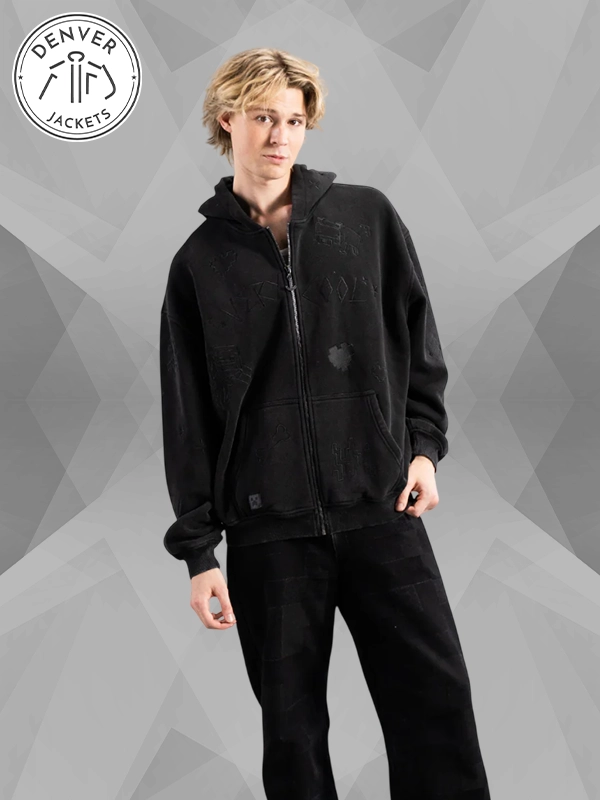 Very Cool Minecraft Sketch Hoodie Mens