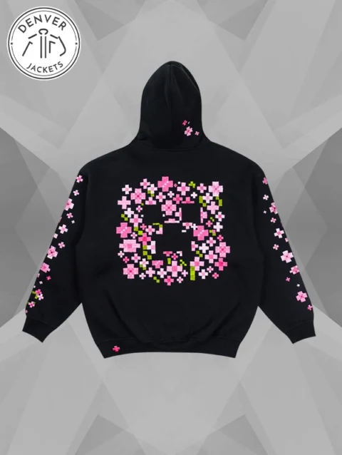 Very Cool x Minecraft Blossom Hoodie Black