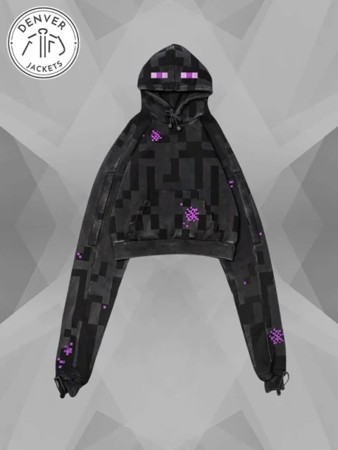 Very Cool x Minecraft Enderman Hoodie