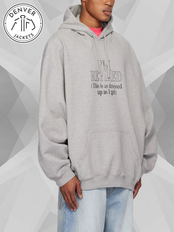 Vetements I m Retired Hoodie
