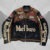 Vintage Marlboro Brown Leather Racer Jacket