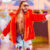 WWE Raw Seth Rollins Red Fur Jacket