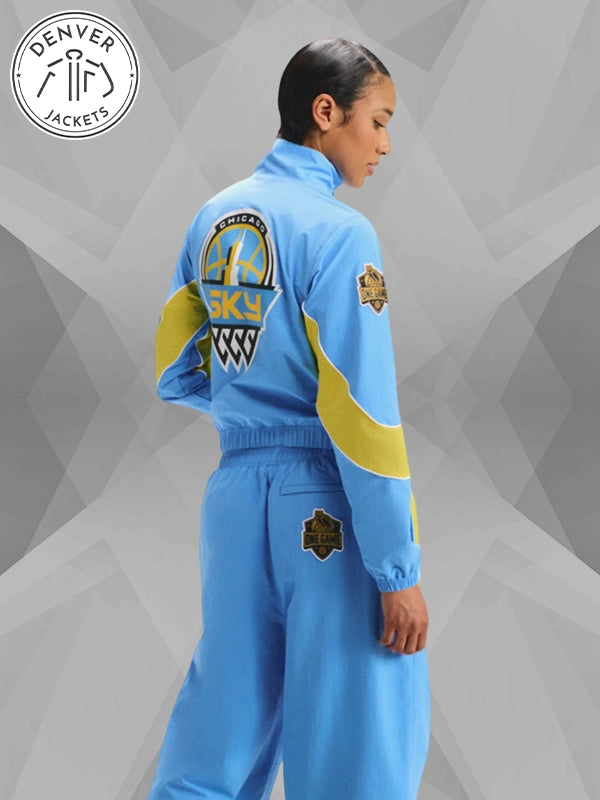 Wnba Blue Chicago Sky Track Jacket October s Very Own